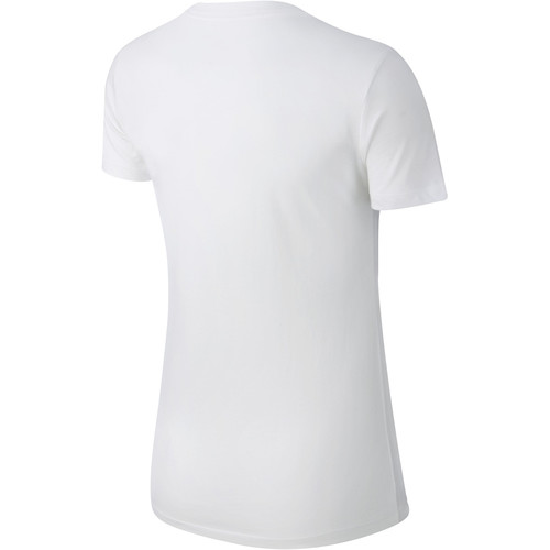 NIKE W NSW TEE ESSNTL ICON FUTUR blanco