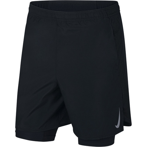 NIKE M NK CHLLGR SHORT 7IN 2IN1 negro