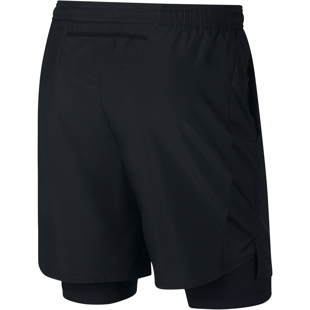 Nike pantaloneta técnica hombre Nike M NK CHLLGR SHORT 7IN 2IN1 vista trasera Nike pantaloneta técnica hombre Nike M NK CHLLGR SHORT 7IN 2IN1 vista trasera