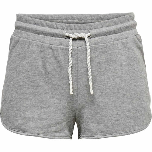 ONLY ONPMATHILDA SWEAT SHORTS gris