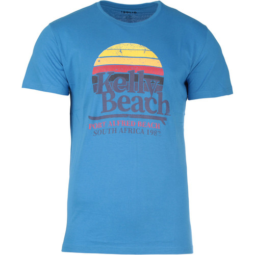 SOLID T-SHIRT - BARKER azul
