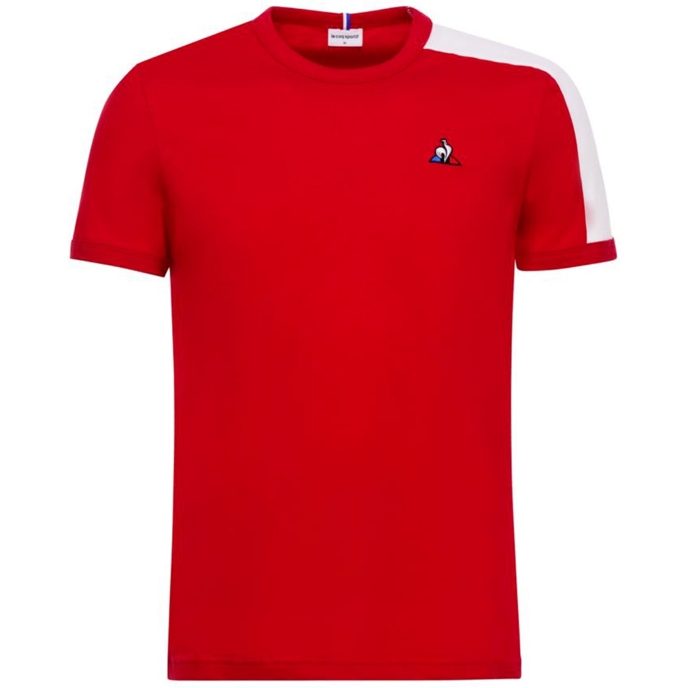 Le Coq Sportif camiseta manga corta hombre Le Coq Sportif ESS Tee SS N8 M pur rouge/new optical w vista frontal Le Coq Sportif camiseta manga corta hombre Le Coq Sportif ESS Tee SS N8 M pur rouge/new optical w vista frontal