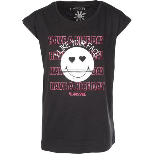 LOSAN CAMISETA FACE negro