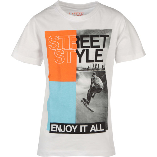 LOSAN CAMISETA STREET blanco
