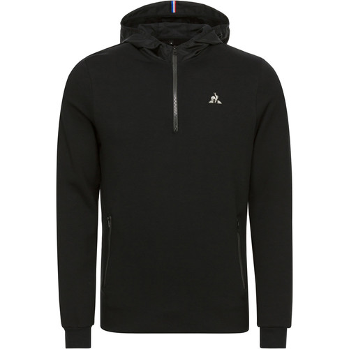 LE COQ SPORTIF TECH HOODY 1/2 ZIP N 1 M negro