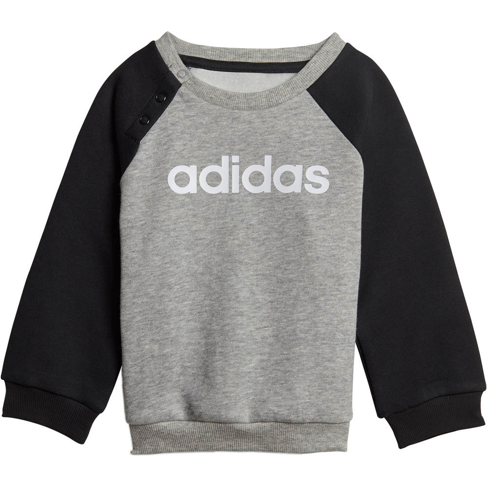 adidas chándal bebé Adidas I LIN JOGG FL vista trasera adidas chándal bebé Adidas I LIN JOGG FL vista trasera
