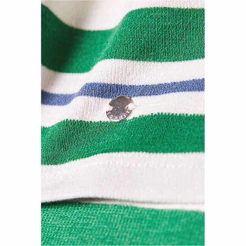 ESPRIT STRIPES LSLV verde