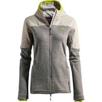 Vaude forro polar mujer Vaude Womens Green Core Fleece Jacket vista frontal Vaude forro polar mujer Vaude Womens Green Core Fleece Jacket vista frontal