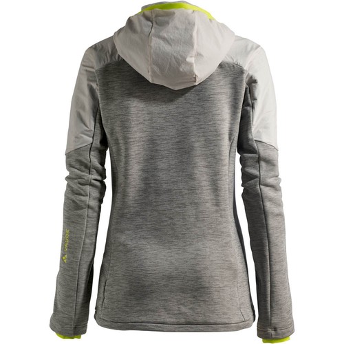 VAUDE WOMENS GREEN CORE FLEECE JACKET gris