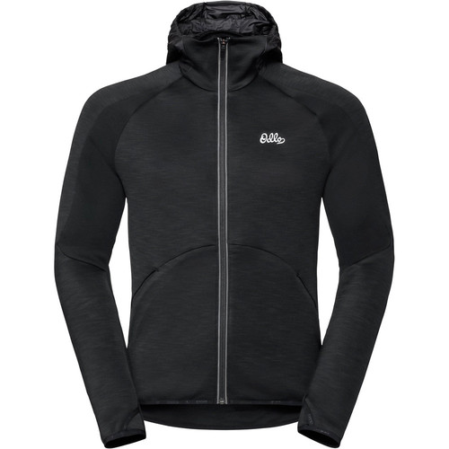 ODLO HOODY MIDLAYER FULL ZIP SIMON negro