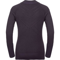 Odlo forro polar mujer Odlo Midlayer full zip UNITY KINSHIP vista trasera Odlo forro polar mujer Odlo Midlayer full zip UNITY KINSHIP vista trasera