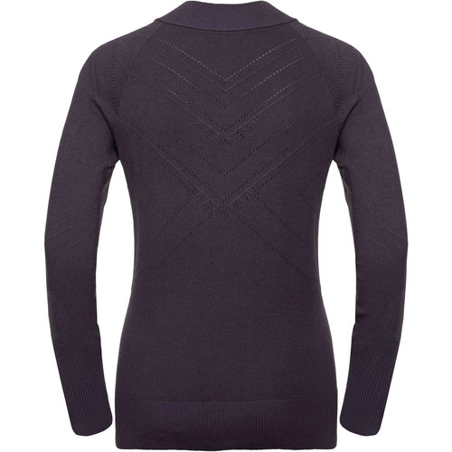 ODLO MIDLAYER FULL ZIP UNITY KINSHIP morado