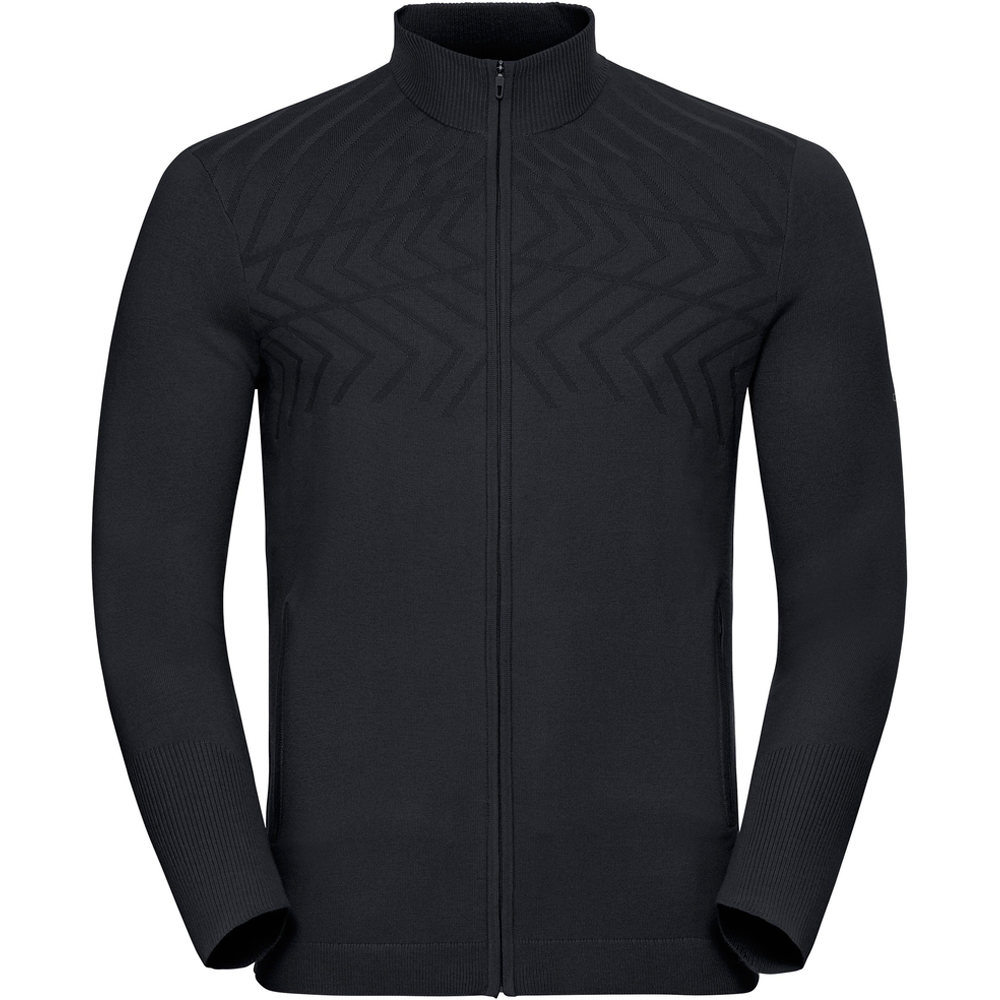 Odlo forro polar hombre Odlo Midlayer full zip UNITY KINSHIP vista frontal Odlo forro polar hombre Odlo Midlayer full zip UNITY KINSHIP vista frontal