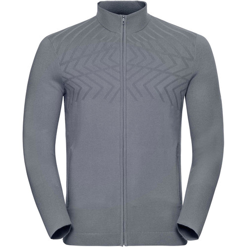 ODLO MIDLAYER FULL ZIP UNITY KINSHIP gris