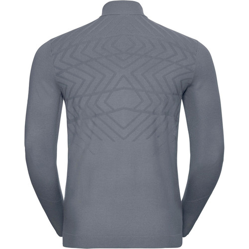ODLO MIDLAYER FULL ZIP UNITY KINSHIP gris