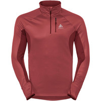 Odlo forro polar hombre Odlo Midlayer 1/2 zip BLAZE ZW CERAMIWARM vista frontal Odlo forro polar hombre Odlo Midlayer 1/2 zip BLAZE ZW CERAMIWARM vista frontal