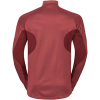 Odlo forro polar hombre Odlo Midlayer 1/2 zip BLAZE ZW CERAMIWARM vista trasera Odlo forro polar hombre Odlo Midlayer 1/2 zip BLAZE ZW CERAMIWARM vista trasera
