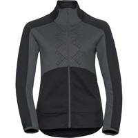 Odlo forro polar mujer Odlo Midlayer full zip SKADI LIGHT vista frontal Odlo forro polar mujer Odlo Midlayer full zip SKADI LIGHT vista frontal