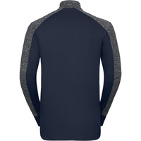 Odlo forro polar hombre Odlo Midlayer full zip SKADI LIGHT vista trasera Odlo forro polar hombre Odlo Midlayer full zip SKADI LIGHT vista trasera