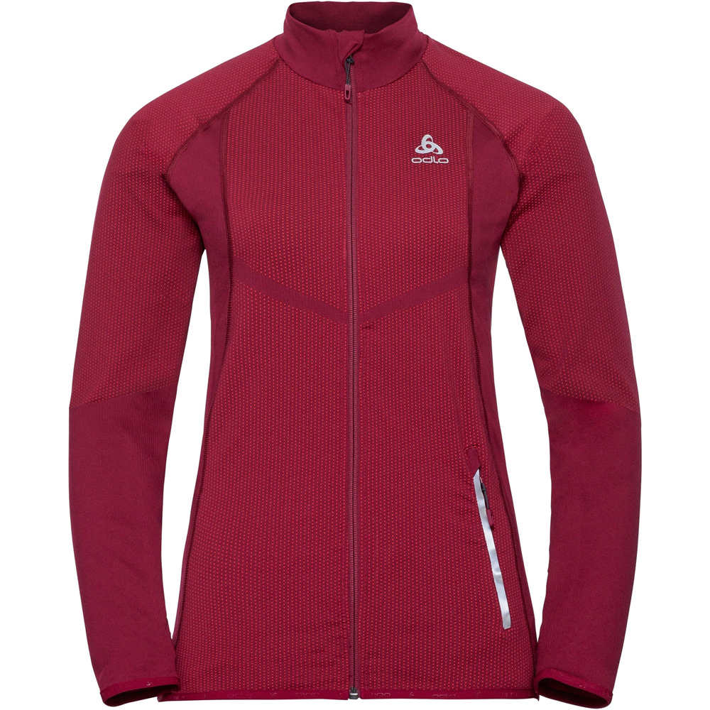 Odlo forro polar mujer Odlo Jacket VELOCITY LIGHT RO vista frontal Odlo forro polar mujer Odlo Jacket VELOCITY LIGHT RO vista frontal