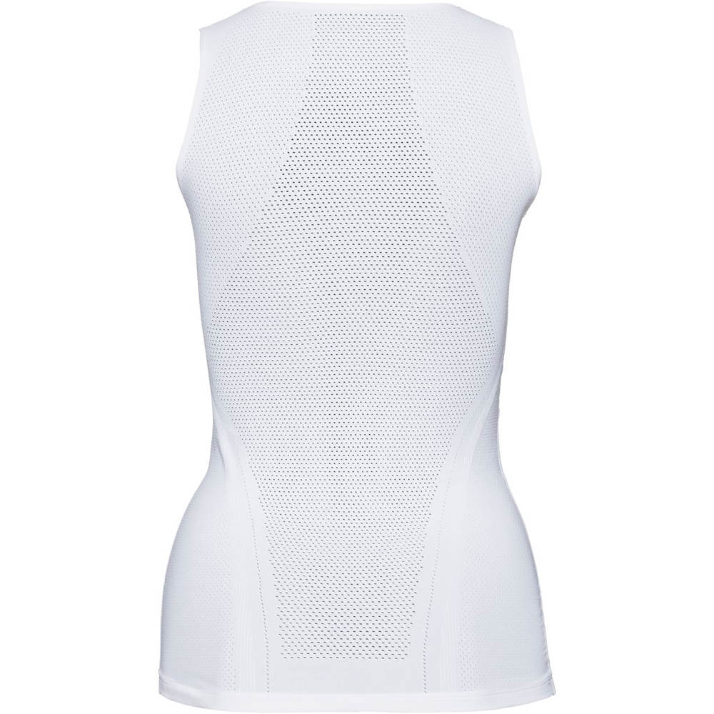Odlo maillot manga corta mujer Odlo SUW TOP Crew neck Singlet PERFORMANCE BR vista trasera Odlo maillot manga corta mujer Odlo SUW TOP Crew neck Singlet PERFORMANCE BR vista trasera