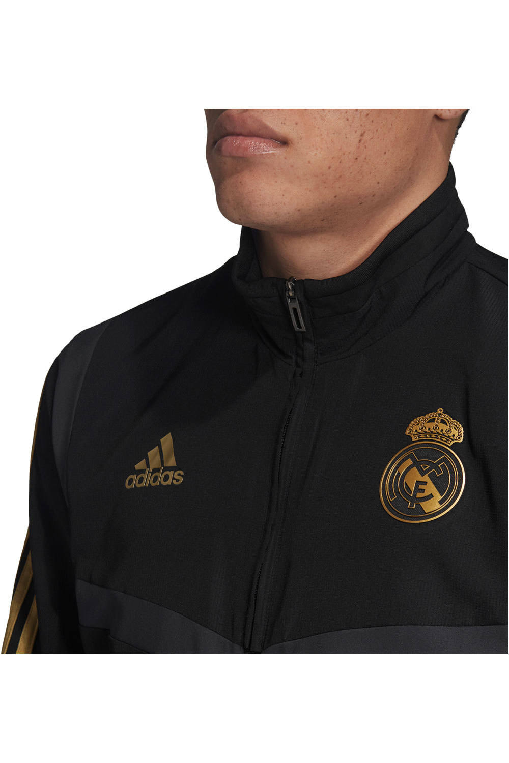 adidas sudadera entrenamiento fútbol Adidas R.MADRID 20 PRE JKT NE vista detalle adidas sudadera entrenamiento fútbol Adidas R.MADRID 20 PRE JKT NE vista detalle