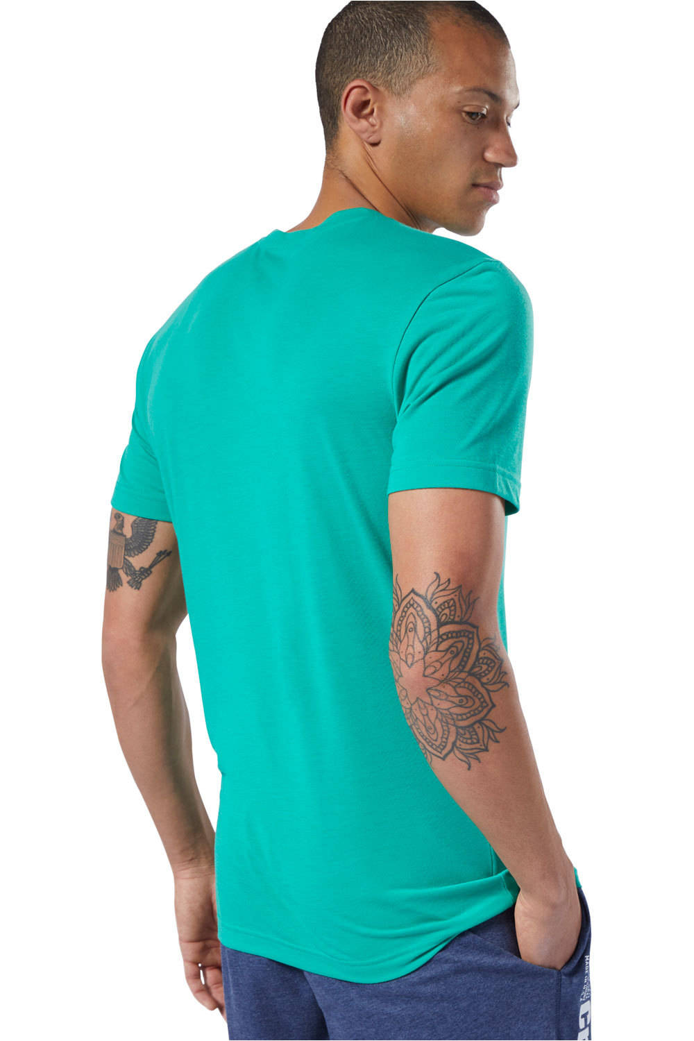 Reebok camiseta fitness hombre Reebok RC FEF TEE- SPEEDWICK vista trasera Reebok camiseta fitness hombre Reebok RC FEF TEE- SPEEDWICK vista trasera
