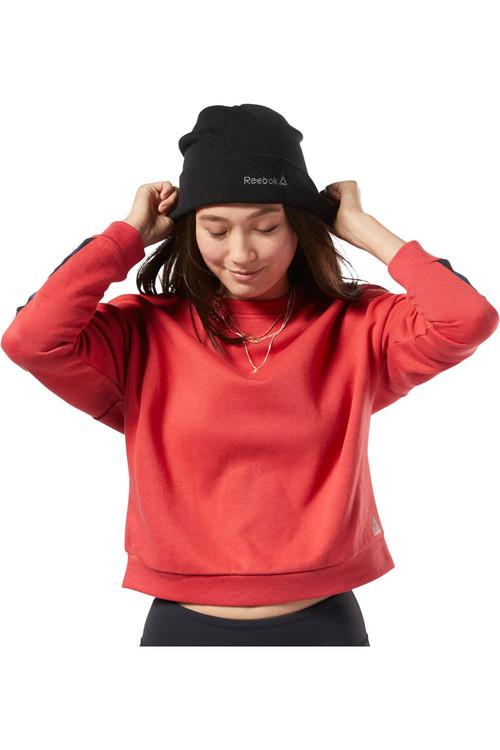 REEBOK LINEAR LOGO CREW rojo