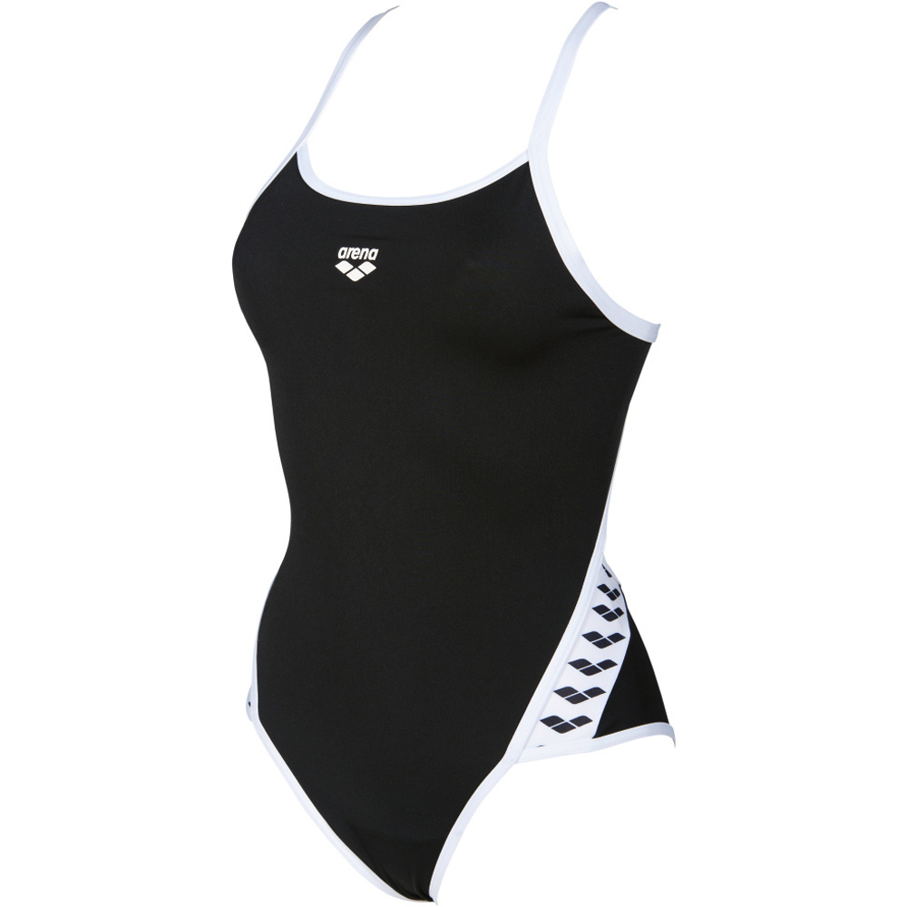 Arena bañador natación mujer Arena TEAM STRIPE SUPER NEBL vista detalle Arena bañador natación mujer Arena TEAM STRIPE SUPER NEBL vista detalle
