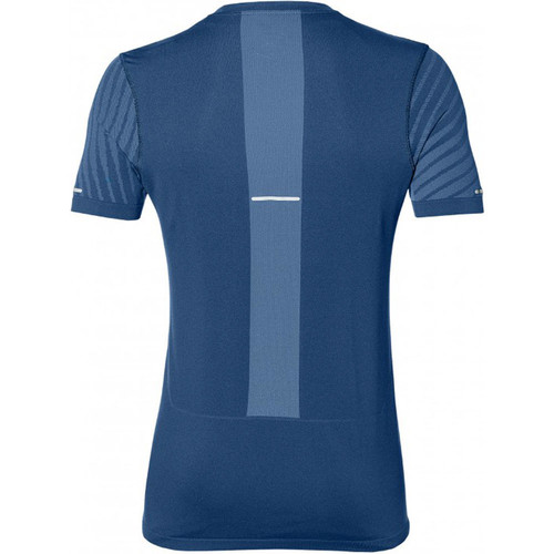 ASICS SEAMLESS SS TEXTURE azul