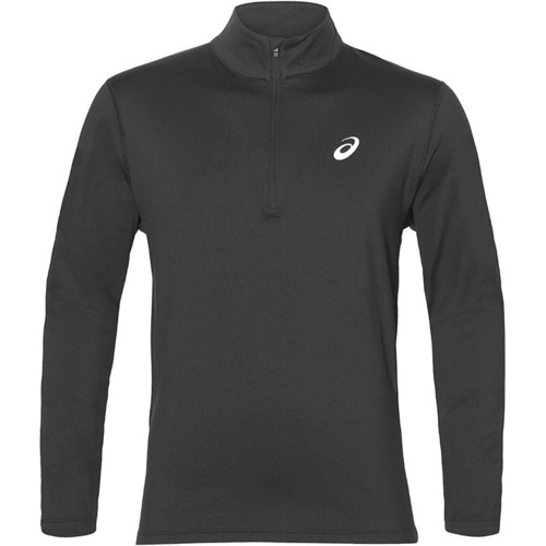 ASICS SILVER LS 1/2 ZIP WINTER TOP negro