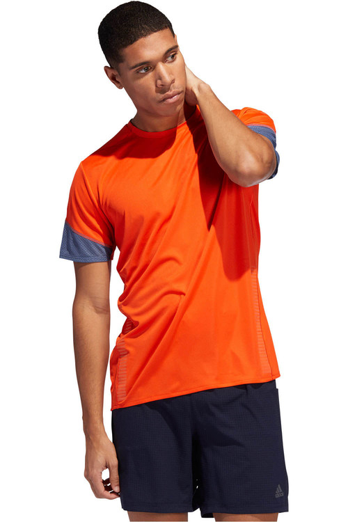 ADIDAS 25/7 TEE RUNR naranja