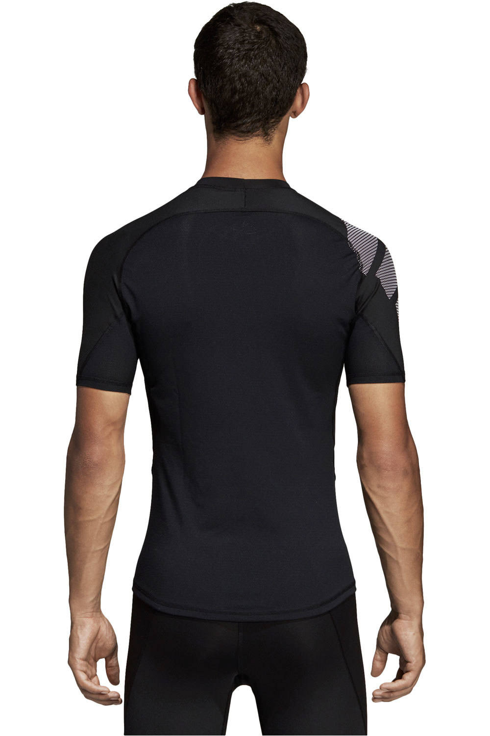 adidas camiseta térmica manga corta hombre Adidas ASK SPR SS BOS vista trasera adidas camiseta térmica manga corta hombre Adidas ASK SPR SS BOS vista trasera