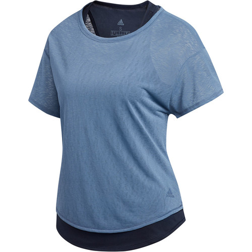 ADIDAS ADAPT TEE W azul