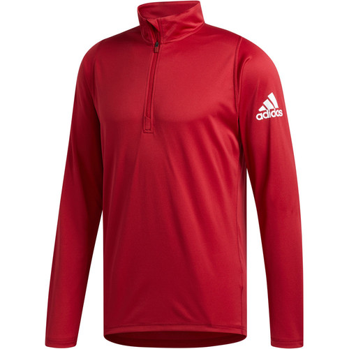 ADIDAS FREELIFT SPORT 1/4 ZIP rojo