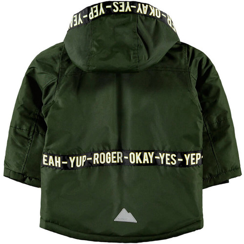 NAMEIT NMMMAX JACKET BAND verde