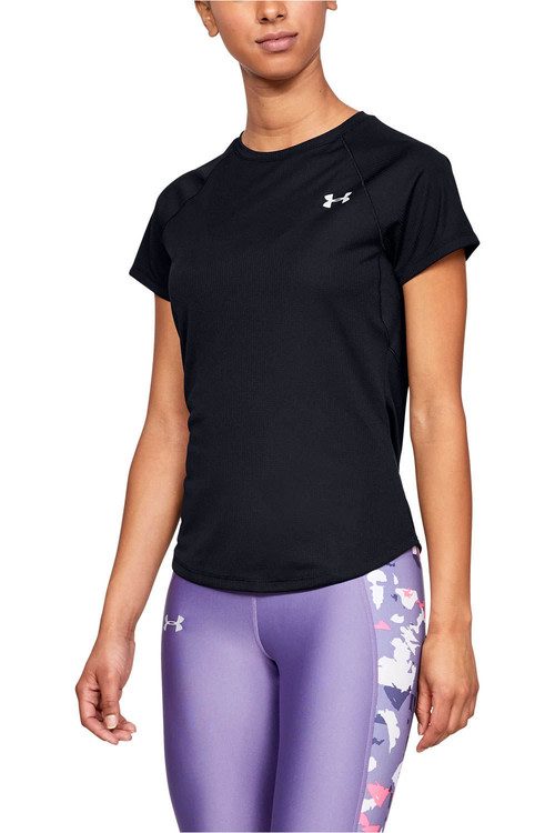 UNDER ARMOUR UA SPEED STRIDE SHORT SLEEVE negro