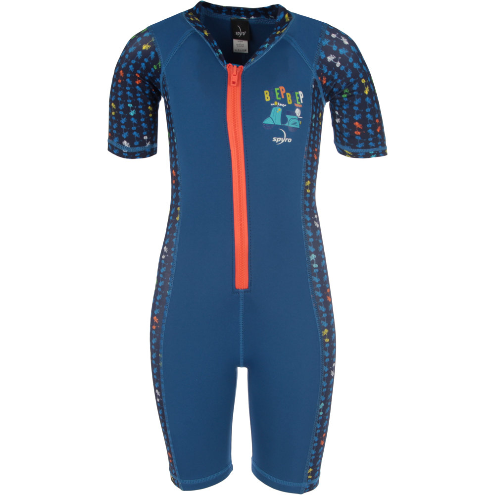 Spyro traje de neopreno corto niño Spyro SHORTY BEEP vista frontal Spyro traje de neopreno corto niño Spyro SHORTY BEEP vista frontal