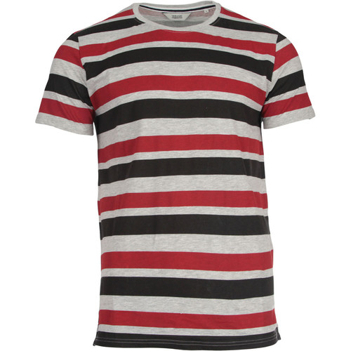 SOLID T-SHIRT - DOUGLAS SS AOP gris