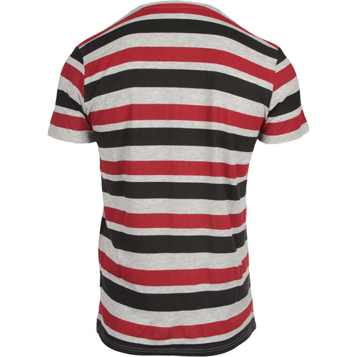 SOLID T-SHIRT - DOUGLAS SS AOP gris