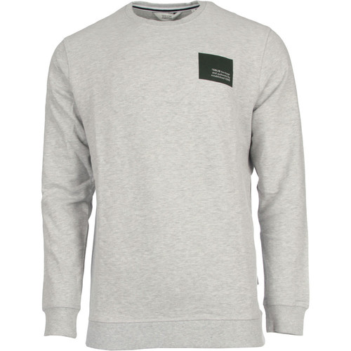 SOLID SWEAT - DAVIDSON LS CREWNECK gris