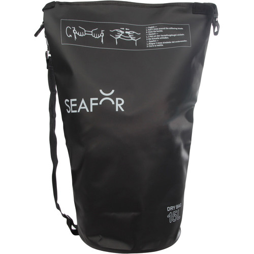 SEAFOR DRY BAG 15L negro