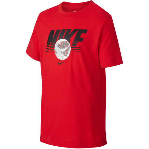 NIKE B NSW TEE SOCCER BALL rojo