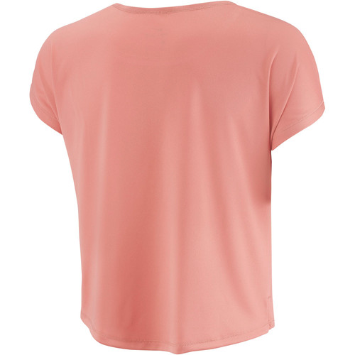 NIKE W NK SWOOSH RUN TOP SS rosa