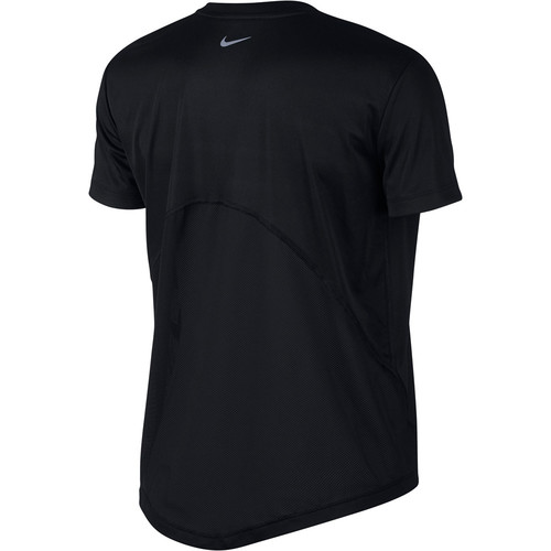 NIKE W NK MILER TOP SS negro
