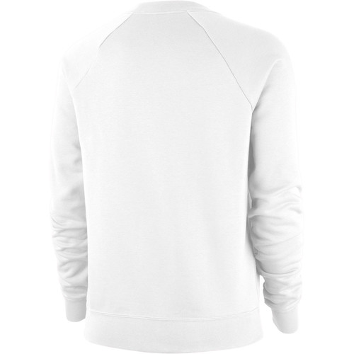 NIKE W NSW ESSNTL CREW FLC HBR blanco