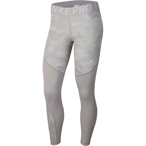 NIKE W NP REBEL TIGHT 7/8 CAMO gris