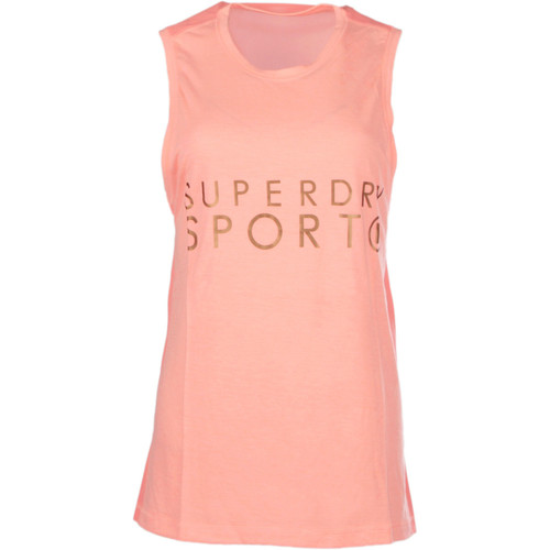 SUPERDRY ACTIVE STUDIO LUXE VEST rosa