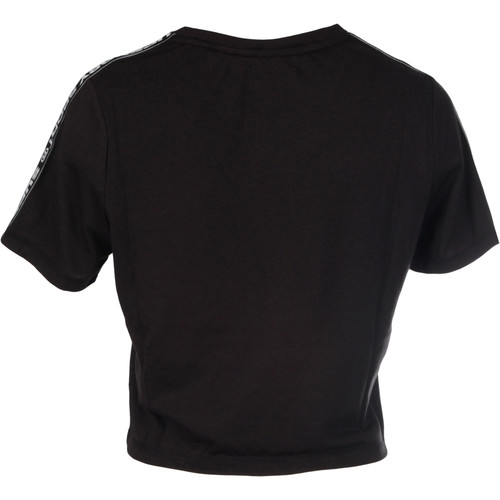 SUPERDRY CORE CROP BRANDED TEE negro