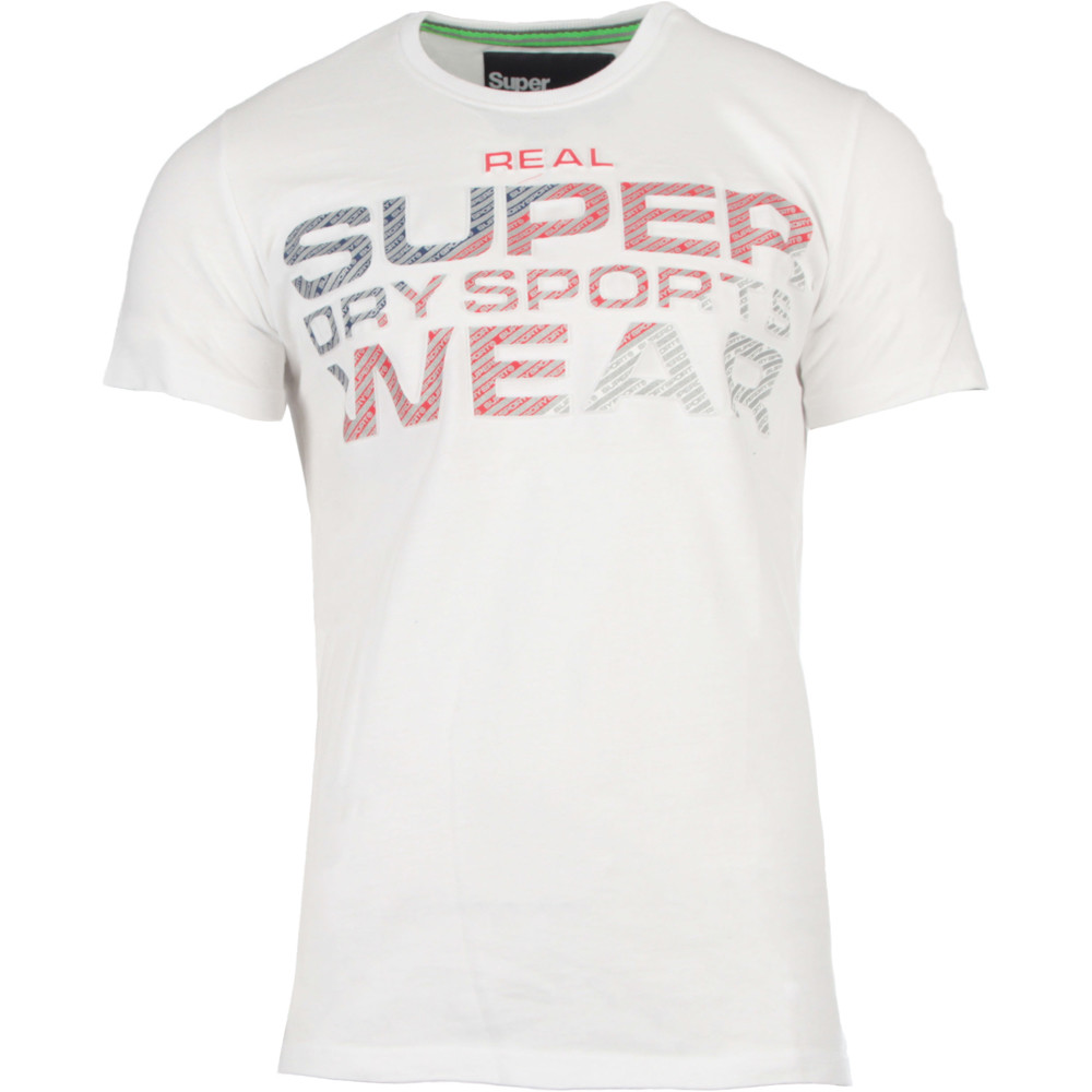 Superdry camiseta manga corta hombre Superdry EMBOSS OVERPRINT SPORT TEE vista frontal Superdry camiseta manga corta hombre Superdry EMBOSS OVERPRINT SPORT TEE vista frontal